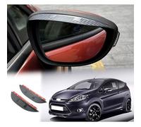 GODSLLY Car Rearview Mirror Eyebrow Rain Visor, Compatible with Ford Fiesta Hatchback 2009-2016, 2 PCS Side Mirror Rain and Snow Protectors Car Accessories Automotive