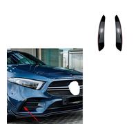 GODSLLY Compatible with Mercedes-Benz A-Class W177 A180 A200 A220 A35 AMG 2019+, Rear Bumper Spoiler Air Vent Cover Lower Air Vent Trim Frame Fin Side Splitter Sticker Car Accessories,NO.2