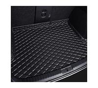 GODSLLY Custom Car Trunk Mat Liner, Compatible with VW Golf MK 7 7.5 2014-2020, Leather All Weather Cargo with Raised Lip Liner Boot Carpet Liner Trunk Mat,1-All Black