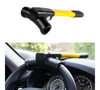 GODSLLY Steering Wheel Lock, Compatible with Nissan Qashqai, Car Anti Theft Security Lock with 2 Keys Adjustable Car Security Anti-Theft Device, Type B