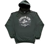 Godsmack Hoodie Celtic Band Logo Official Mens Green Pullover