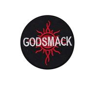 Godsmack Us Hard Rock Band_1 Patch Badge Embroidered Iron on Applique Souvenir Accessory