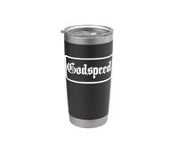 Godspeed - Inspirational Stainless Steel Insulated Tumbler