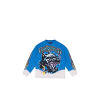 GODSPEED Off The Leash graphic long-sleeve sweatshirt - Blue M