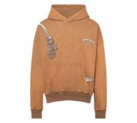 GODSPEED skeleton graphic hoodie - Brown XL
