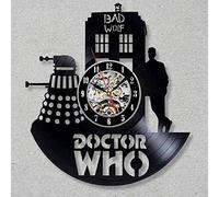 GodyGT Vinyl Wall Clock-Tv Series Doctor Who Wall Clock-Retro Vinyl Record Wall Clock Gift Decoration Clock-no led light-With_Led_Light