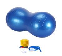 GoDyna Peanut Ball Kids Exercise Ball with Pump Autism Sensory Toy Equipment 90x45cm for Kids Physical Therapy Yoga Pilates Core Training