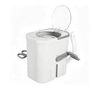GoDyna Portable Manual Washing Machine, Hand-Cranked Clothes Washer & Spin Dryer, Non-Electric Compact Countertop Tumble Laundry Washer for Camping, Apartments, RVs, Dorms