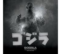 Godzilla (Akira Ifukube) White with Blue splatter)