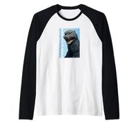 Godzilla Final Wars Godzilla (2004) Raglan Baseball Tee