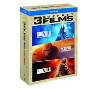 Godzilla + Godzilla : Roi des Monstres + Kong : Skull Island [Blu-Ray]