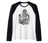 Godzilla - King Kong A Legend Come to Life Raglan Baseball Tee
