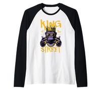 Godzilla - King of the Streets Raglan Baseball Tee