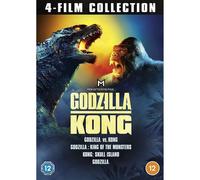 Godzilla & Kong 4-Film Collection [DVD] [2021]