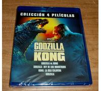 Godzilla & Kong Collection 4 Movies 4 Blu-Ray New Sealed Action