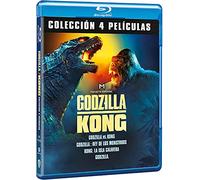 Godzilla/Kong Pack: Godzilla vs Kong/Godzilla: King of the Monsters/Kong: Skull Island/Godzilla [4xBlu-Ray] (English Audio. English subtitles)