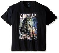 Godzilla Men's King of The Monsters Men's T-Shirt, Black, XL