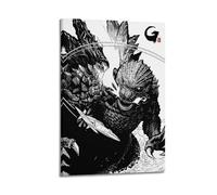 Godzilla Minus One Poster Room Decor Aesthetic Poster Artistic Poster for Bedroom Living Room Walls 12x18inch(30x45cm) Frame-Style
