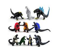 Godzilla Monster Shin Mechagodzilla 10pcs Figures