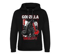Godzilla Officially Licensed Atomic Breath Epic Hoodie (Black), Small