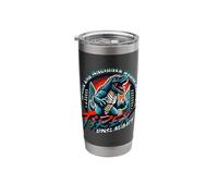 Godzilla - T-Rex When The Ancients Roam Again Stainless Steel Insulated Tumbler