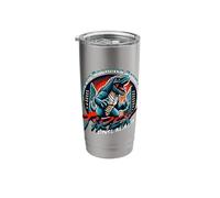 Godzilla - T-Rex When The Ancients Roam Again Stainless Steel Insulated Tumbler