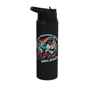 Godzilla - T-Rex When The Ancients Roam Again Stainless Steel Insulated Water Bottle
