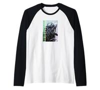 Godzilla vs. Hedra (1971) Raglan Baseball Tee