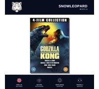 GODZILLA VS KING KONG 4 MOVIE FILM COLLECTION DVD BOX SET SKULL ISLAND KING OF