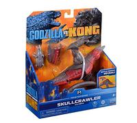 Godzilla vs. Kong 2021 Bundle of 4 Monsterverse Movie Series 6" Action Figures: Godzilla with Heat Ray, Kong with Battle Axe, Godzilla with Radio Tower, Skull Crawler with HEAV