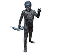 Godzilla Vs Kong Halloween Party Kids Cosplay Costume for Boys Role Play Jumpsuit and Mask Show Clothes 2Pcs Age 2-12 Years (black, 11-12 Years)