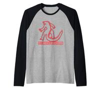 Godzilla vs Kong - Mechagodzilla Neon Raglan Baseball Tee