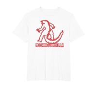 Godzilla vs Kong - Mechagodzilla Neon T-Shirt, Men's Big and Tall, White, 2X Tall