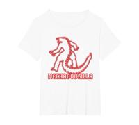 Godzilla vs Kong - Mechagodzilla Neon T-Shirt, Women's Plus, White, 5X