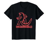 Godzilla vs Kong - Mechagodzilla Neon T-Shirt, Youth, Black, 2T