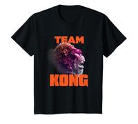 Godzilla vs Kong - Official Team Kong Neon Kids T-Shirt