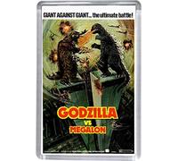 Godzilla Vs Megalon Classic Movie Poster Fridge Magnet 5 x 7.5 cm
