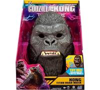MonsterVerse Godzilla x Kong: The New Empire, Authentic Interactive Kong Mask, Realistic Representation of Iconic Movie Character, Includes Flexible Chin Strap to Mirror Your Movements