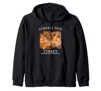 Göbekli Tepe Ancient Anatolian Ruins Neolithic site Souvenir Zip Hoodie