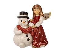 Goebel 41-675-29-1 Christmas Decoration Angel Figurine Made of Porcelain Dimensions: 14.5 cm x 13 cm x 9.5 cm