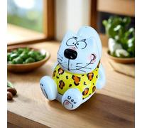 Goebel Adam & Ziege Nils Niedlich Salt & Pepper Shaker - Playful Ceramic Cat