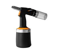 GOEBEL® - Airpower 3 - Pneumatic-Hydraulic Blind Rivet Setting Tool, Capacity ø 4,8/5,0/6,0/6,4 mm, incl. Nose Pieces, Clamping Jaws, Mandrel Collector, Manual, Tools