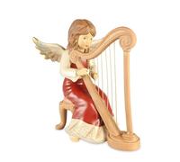 Goebel Angel Figurine Soft Melody Bordeaux - Heavenly Messengers Christmas