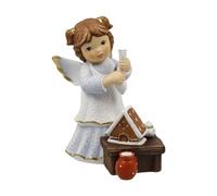 Goebel Angel Figurine Sweet Crispy House Christmas Bakery Nina & Marco