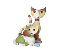 Goebel Figurine Nima E Carino Rosina Wachtmeister 31-400-95-1 Mini Cat Bisque Porcelain Multi-Coloured Size: 21 x 17 x 24 cm
