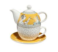 Goebel For My Cat Tea for One Dr. Barbara Freundlieb Barbara Freundlieb Colourful Bone China 27000471