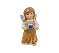 Goebel Nina and Marco 11-751-01-1 Collectable Figurine Angel with Car Porcelain