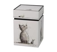 Goebel Peter Schnellhardt Tea Tin with Cat Band