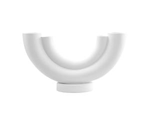 Goebel Studio 8 Georgina Vase - Porcelain Design Vase White, Decorative Vase Modern Home Accessory 52 cm 30-800-22-1