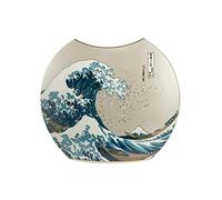 Goebel The Wave & Vase 20 cm Porcelain Artis Orbis Hokusai